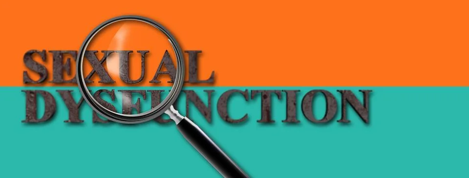 Concept Image of sexual dysfunction Illustrazione stock