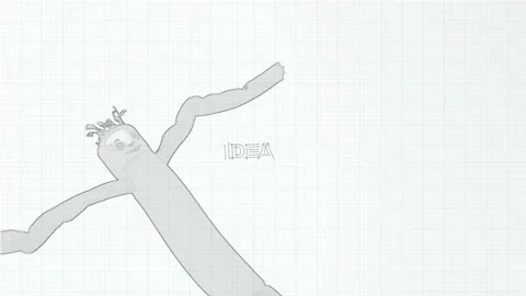 Concept of implementation of the idea Stock Footage 107891621