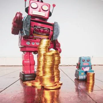 Concept inequality Stock Photos