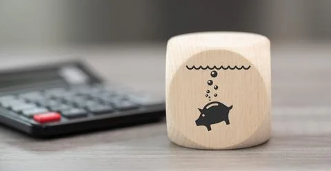 Concept of inflation Stock Photos