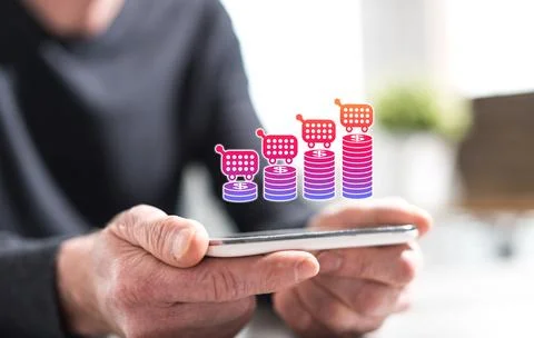 Concept of inflation Stock Photos