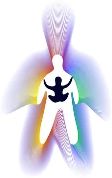 Concept of inner child Stock Illustration