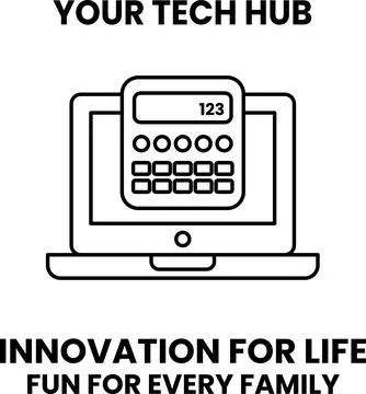 Concept of innovation for life, fun for every family Stock Illustration