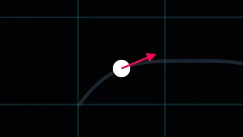The concept of Instantaneous Velocity Vídeo Stock 335764413