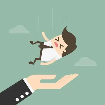 Concept Of Insurance. Stock Illustration