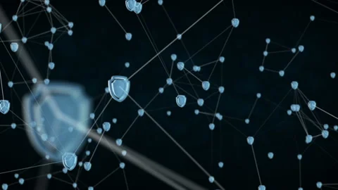 The concept of interconnection in the modern world Stock Footage 96220375