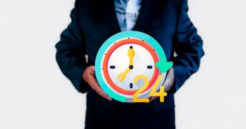 Concept of intermittent fasting. Diet. Stock Photos
