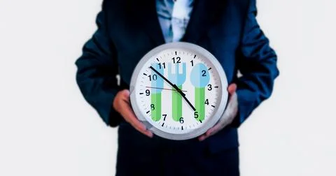 Concept of intermittent fasting. Diet.3 Stock Photos