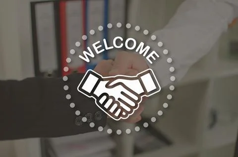 Concept of introduction 스톡 사진