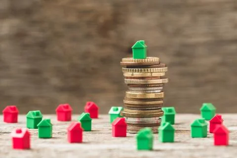 Concept of Investment property Stock Photos