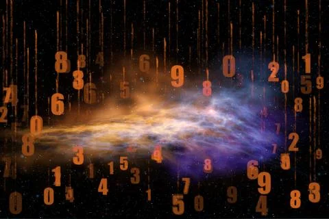 Concept of IT cloud computing Stock Illustration