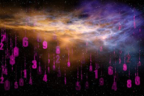 Concept of IT cloud computing Stock Illustration