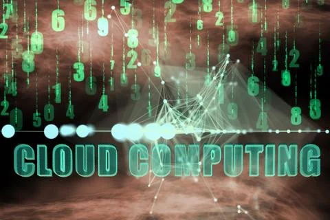 Concept of IT cloud computing イラスト素材