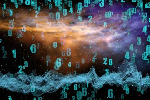 Concept of IT cloud computing Stock Illustration