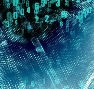 Concept of IT cloud computing Stock Illustration