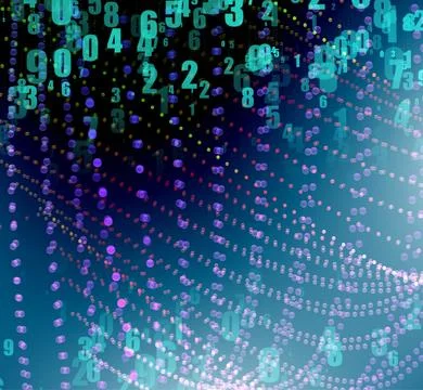 Concept of IT cloud computing Illustrazione stock