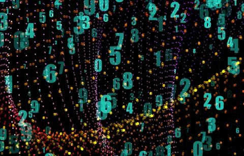 Concept of IT cloud computing Stock Illustration