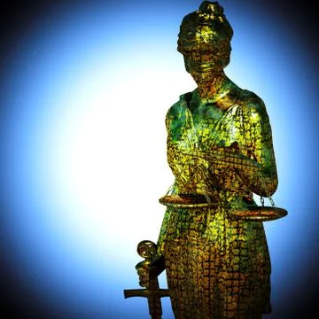 Concept of justice Stock Illustration