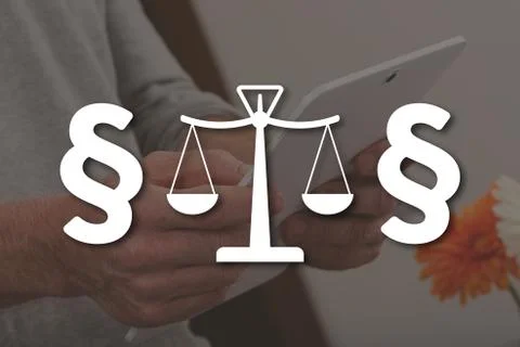 Concept of justice Stock-Fotos