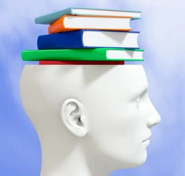 Concept of knowledge 스톡 일러스트
