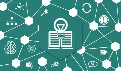Concept of knowledge Stock-Illustration
