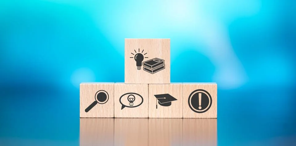 Concept of knowledge Stock Photos