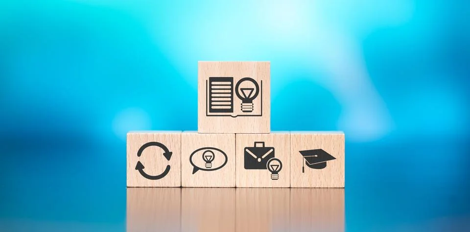Concept of knowledge Stock Photos