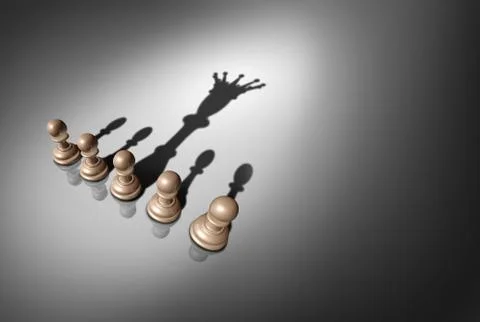 Concept Of Leader イラスト素材