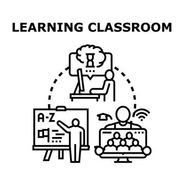 Concept of learning, studying, and education Stock Illustration