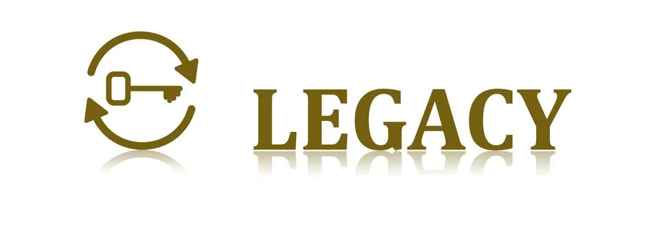 Concept of legacy Stock Illustration