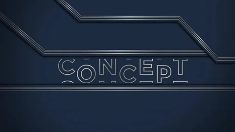 CONCEPT lettering in Rolling Text animation - slotmachine effect Stock Footage 261818871
