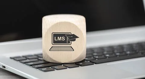 Concept of lms Stock Photos