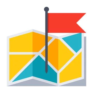 Concept of location Stock Illustration