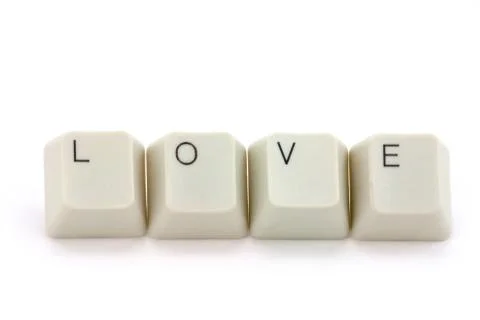 Concept of love Stock Photos