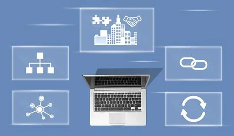 Concept of m&amp;a 스톡 사진