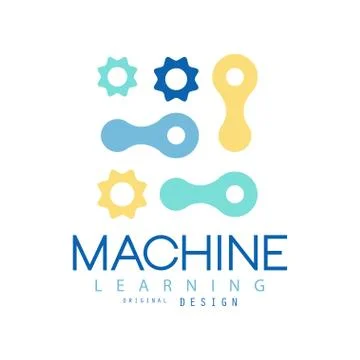 Concept of machine learning and artificial intelligence. Technology design Stock Illustration