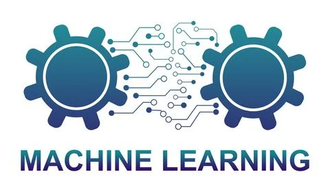Concept of machine learning 스톡 일러스트