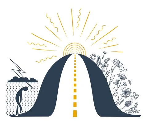 Concept of making a decision Stock Illustration