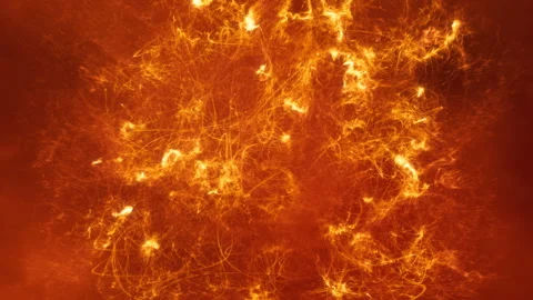 Concept of a mantle plume that rises from the Earth's mantle Stock Footage 314432973