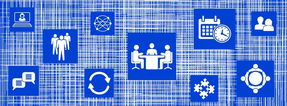 Concept of meeting Stock Illustration