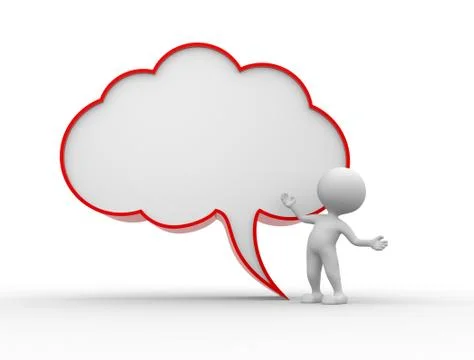 Concept of message. Illustrazione stock