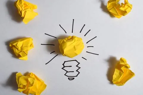 Concept metaphor for think different idea Stock Photos
