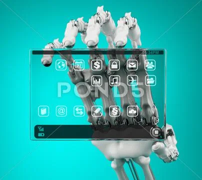 Concept mobile computer Stock Illustration