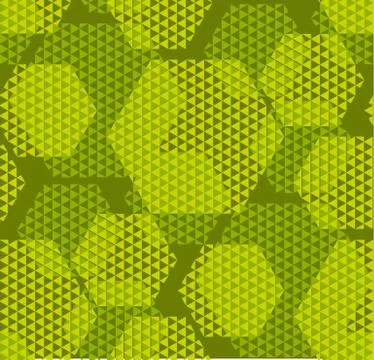 Concept modern geometry hexagone pattern with green color. geometric seamless Illustrazione stock