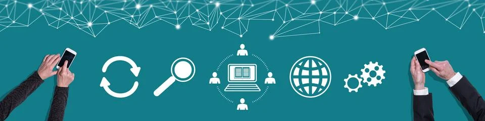 Concept of mooc Фото