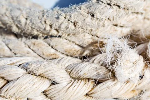 The concept of navigation whit  vassel  rope Stock Photos