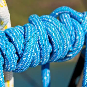 The concept of navigation whit vassel rope Stock Photos
