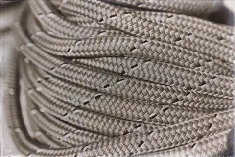 The concept of navigation whit vassel rope Stock Photos