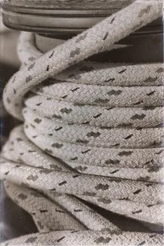 The concept of navigation whit vassel rope Stock Photos
