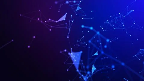 Concept of Network, internet communication. 3d illustration Stock Illustration